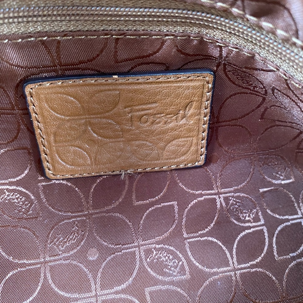 Fossil Patchwork Purse - image 5